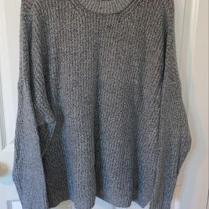 Grey sweater.